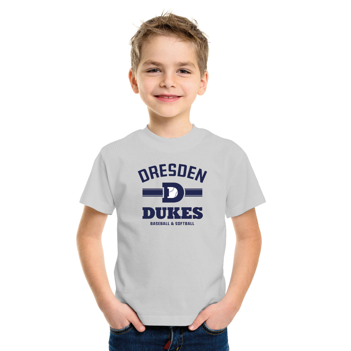 Baseball | T-Shirt Kinder in 2 Farben – DUKES OldSchool #2