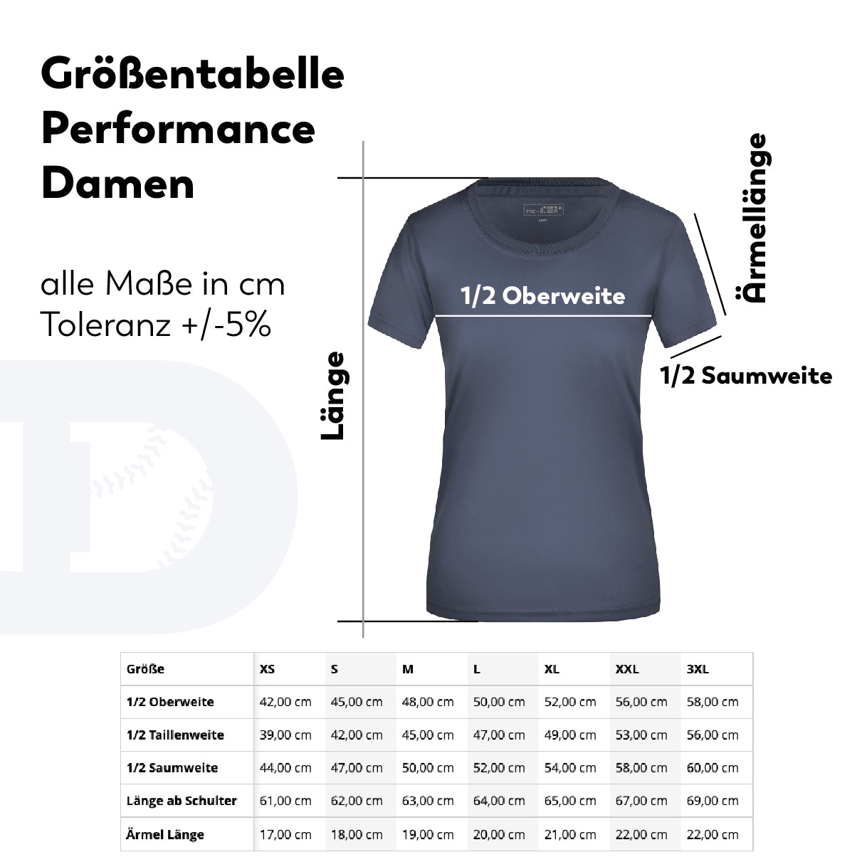 Softball | Active Sport T-Shirt Damen  – DUKES#7